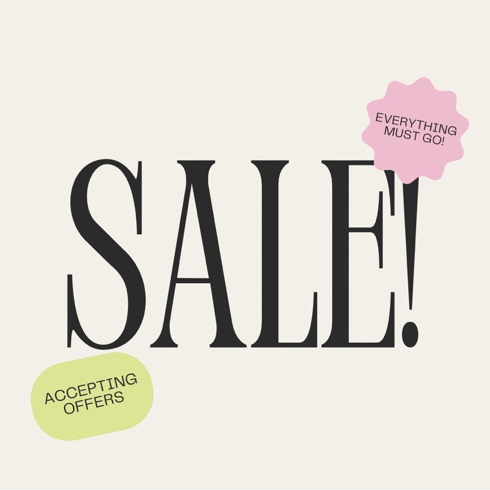 SUMMER SALE!